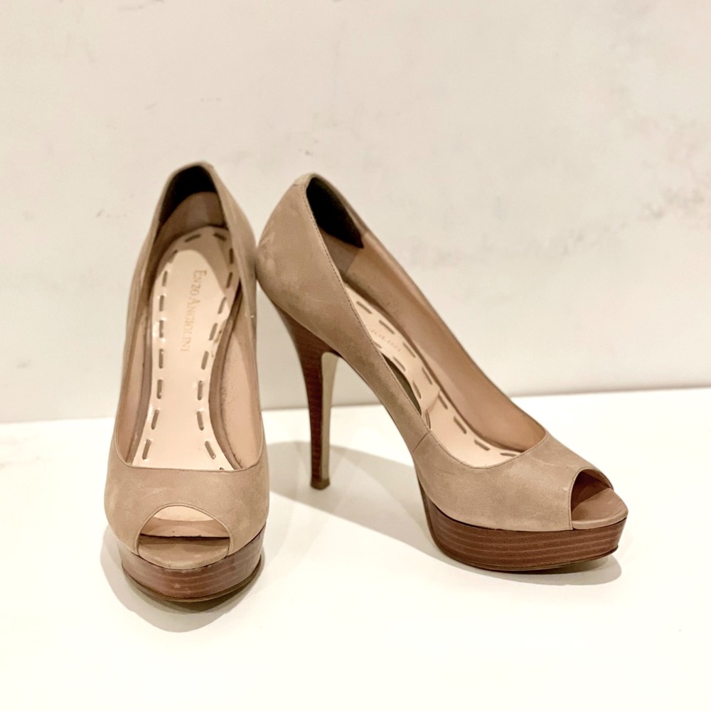 Enzo Angiolini platform heels
